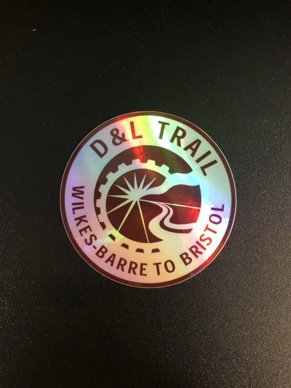 Holographic Mile Marker Sticker