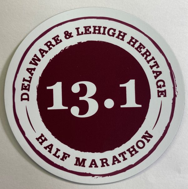 D&L Half Marathon Magnet